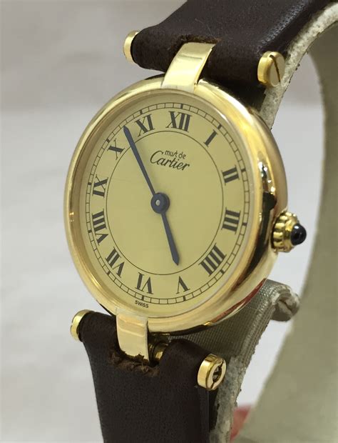 ebay cartier watch womens|vintage cartier watches women's.